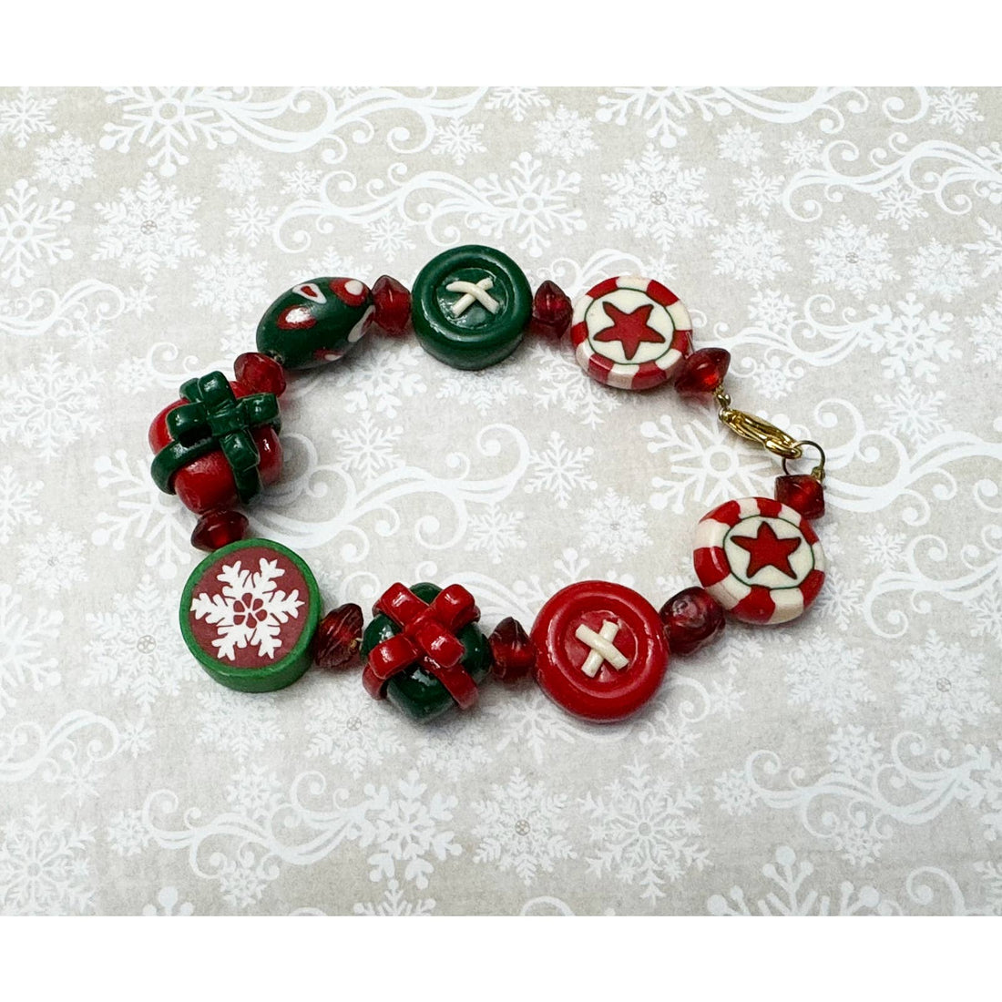 8 Inch Christmas Bracelet That Look Like Candy