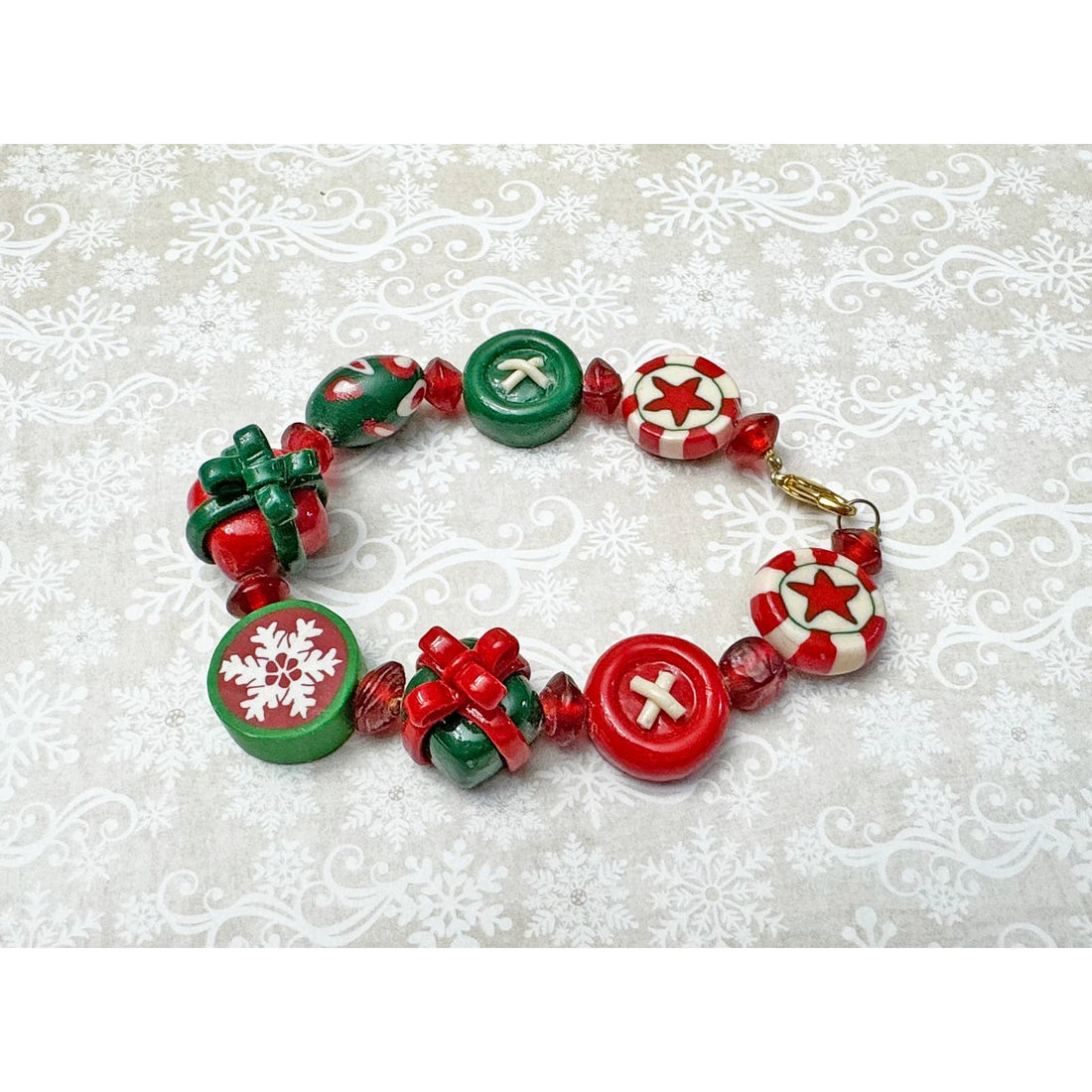 8 Inch Christmas Bracelet That Look Like Candy