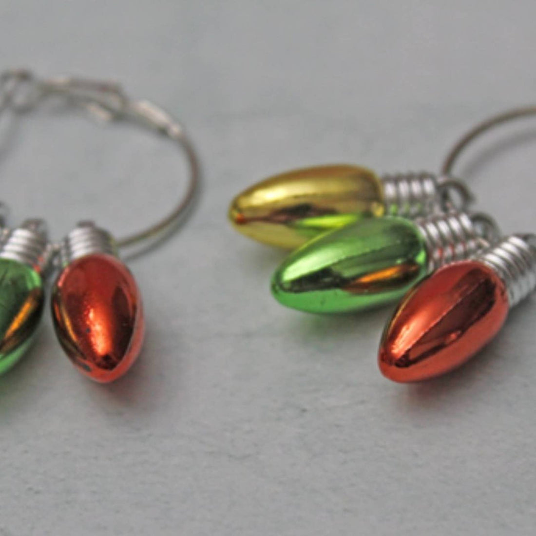 New Christmas Light Hoop Fashion Earrings E15